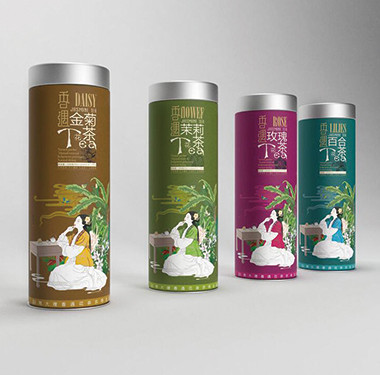 养生茶包装策划-香遇T品牌包装设计